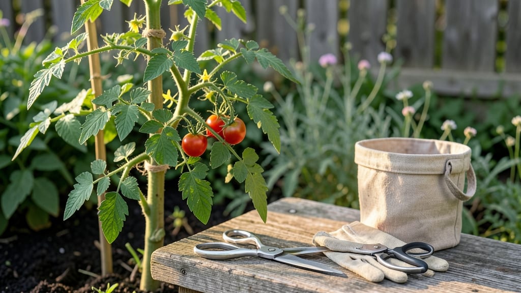 Video of Pruning Tomato Plants: Step-by-Step for Bushier Harvests