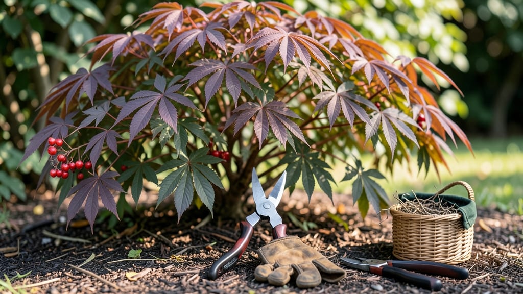 Pruning Tiger Eye Sumac: Sharp Cuts for Vibrant Canopy Growth