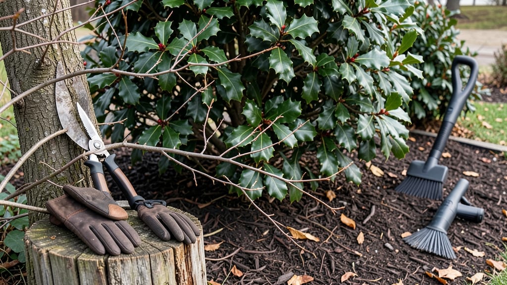 When Is the Best Time to Prune Holly Trees: Late Winter Secrets for Healthier Growth and Blooms