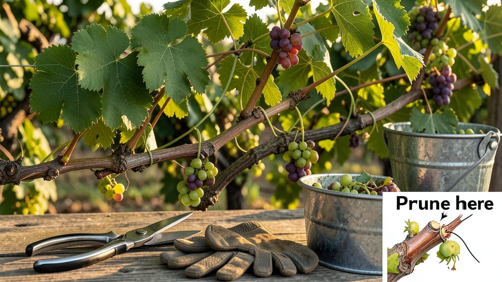 Summer Prune Grape Vines: Dormant Season Blueprint for Stronger Canes