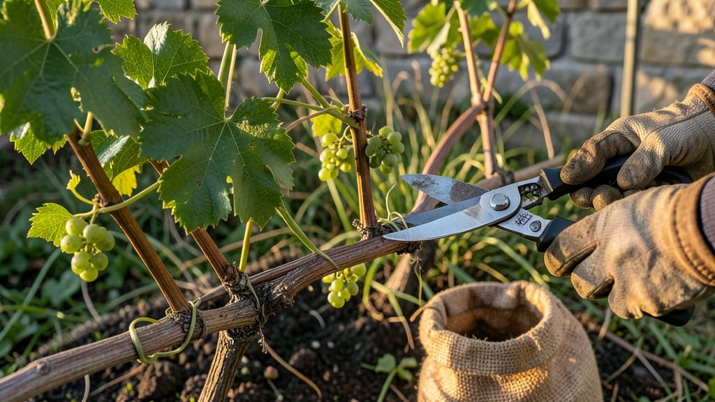 Grape Vine Pruning Shears: Precision Cuts for Stronger Canes and Blooms