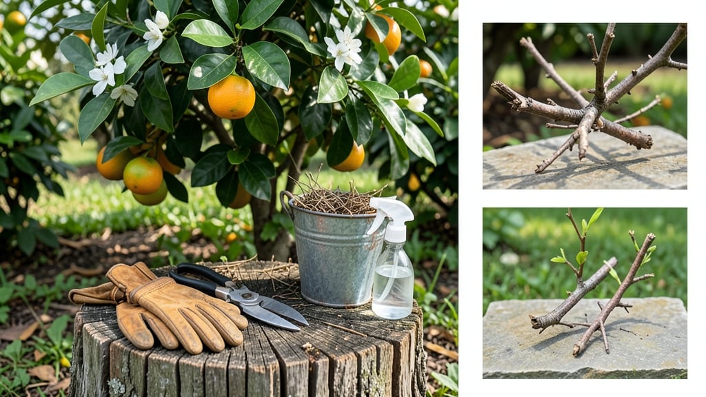 When to Prune Orange Trees in California: Late Winter Timing for Stronger Fruit Production
