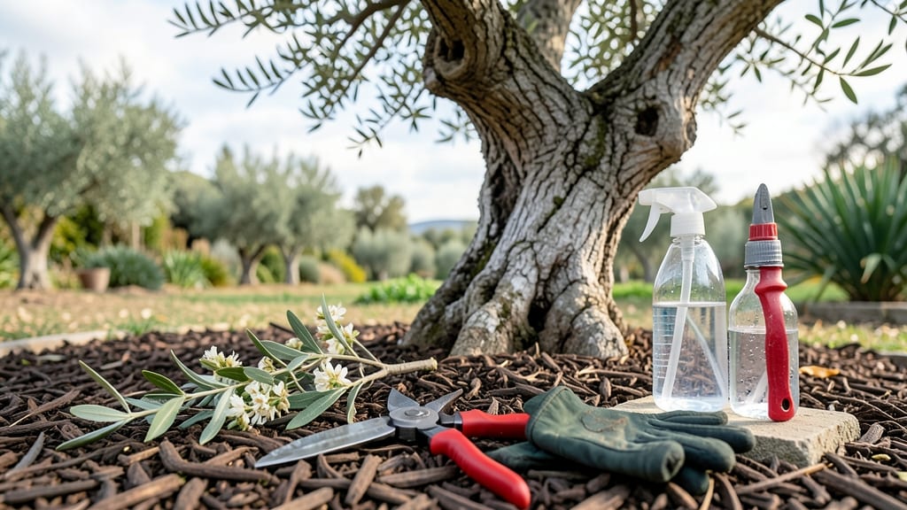 Olive Tree Pruning Before and After: Dramatic Transformation in 3 Strategic Cuts