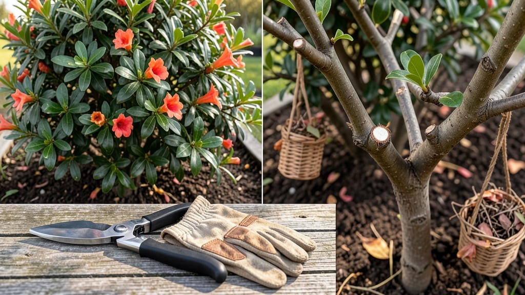 Prune Pomegranate Bush: Dormant Season Guide for Stronger Canes and Fruit