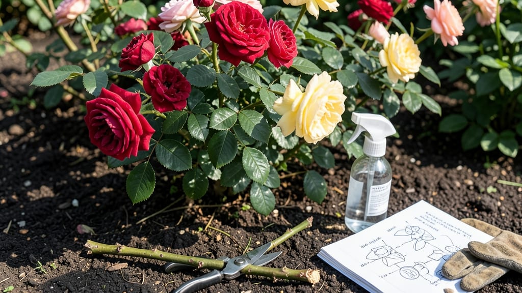 How to Prune Rose Bush: 3-Step Revival for Longer, Healthier Blooms